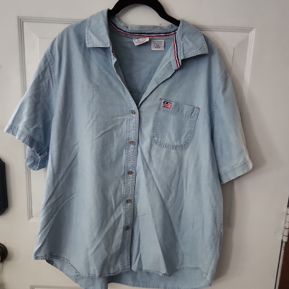 Carolina Blues Light Blue Denim Shirt